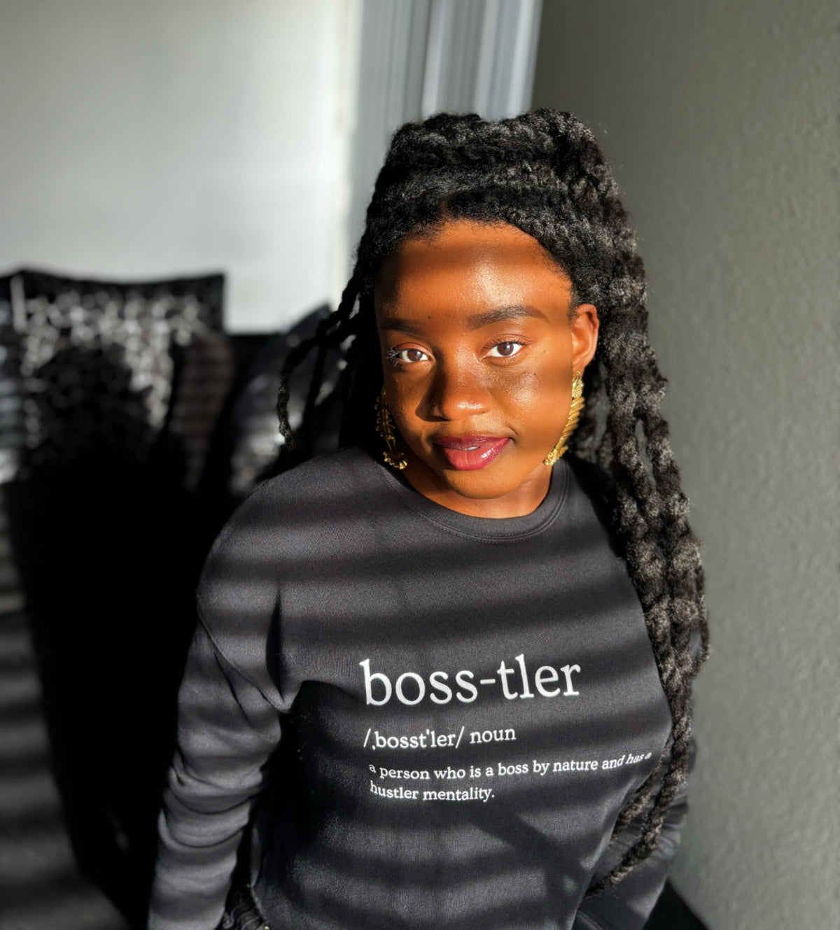 Bosstler Crop Sweatshirt